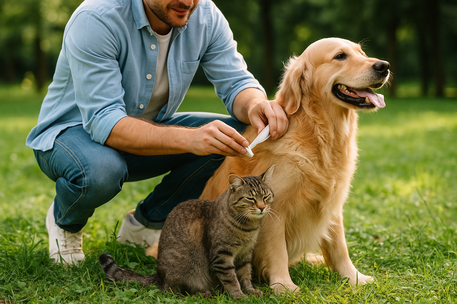 Antiparassitari cane e gatto: guida completa 2025