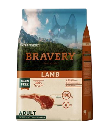 Bravery adult 12kg lamb