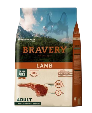 Bravery adult 12kg lamb