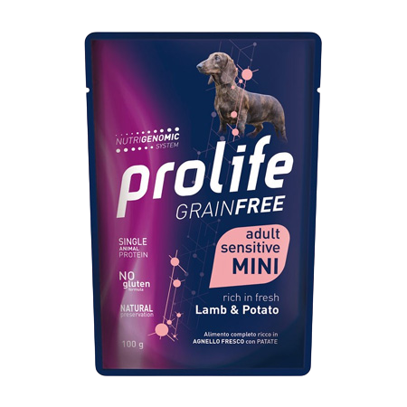 prolife gf mini adult 100g  lamb 