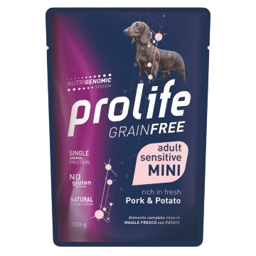 prolife gf mini adult 100g pork