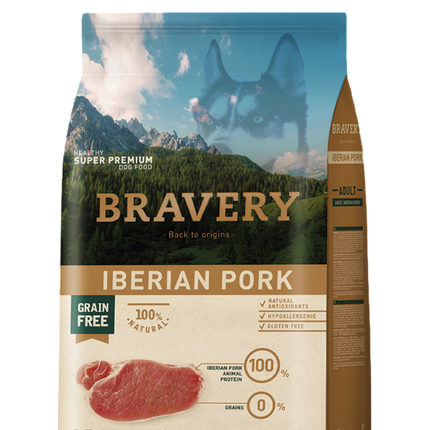 Bravery adult 12kg pork