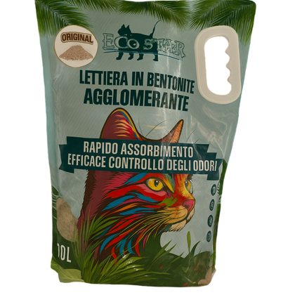 Lettiera EcoStar Agglomerante (10L)