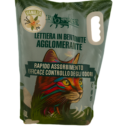 Lettiera EcoStar Agglomerante (10L)