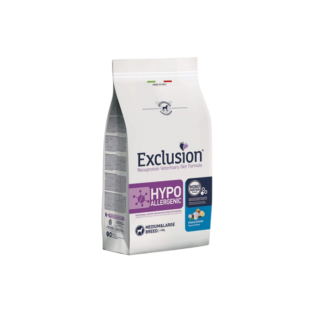 Exclusion Hypoallergenic 2kg medium fish