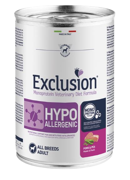 Exclusion Hypoallergenic Pork Pea