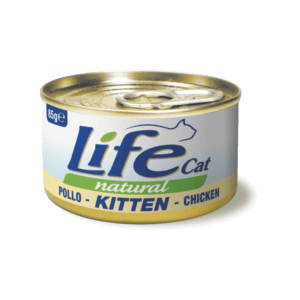 LifeCat Natural Kitten Pollo 85g umido per gatti