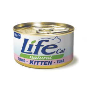 LifeCat Natural Kitten Tonno 85g umido per gatti