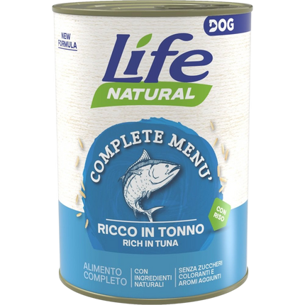 LifeDog Natural tonno 400gx12