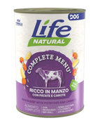 LifeDog Natural Manzo patate carote 400gx12