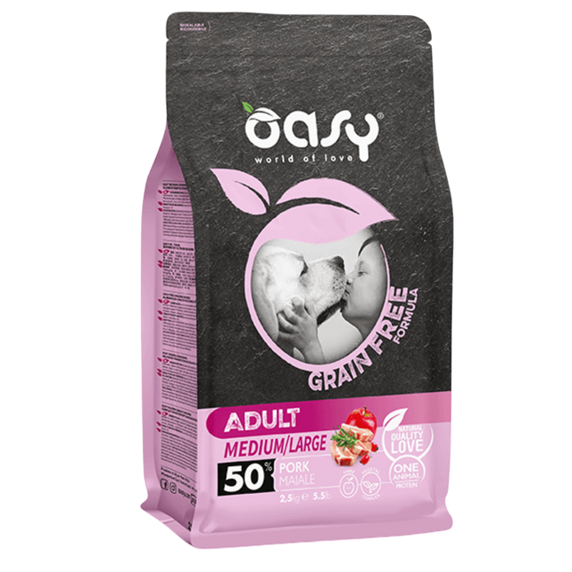 Oasy Grain free 12kg pork