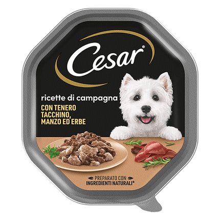 Cesar ricette di campagna tacchino manzo