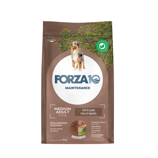 Forza10 Medium adult agnello 12kg