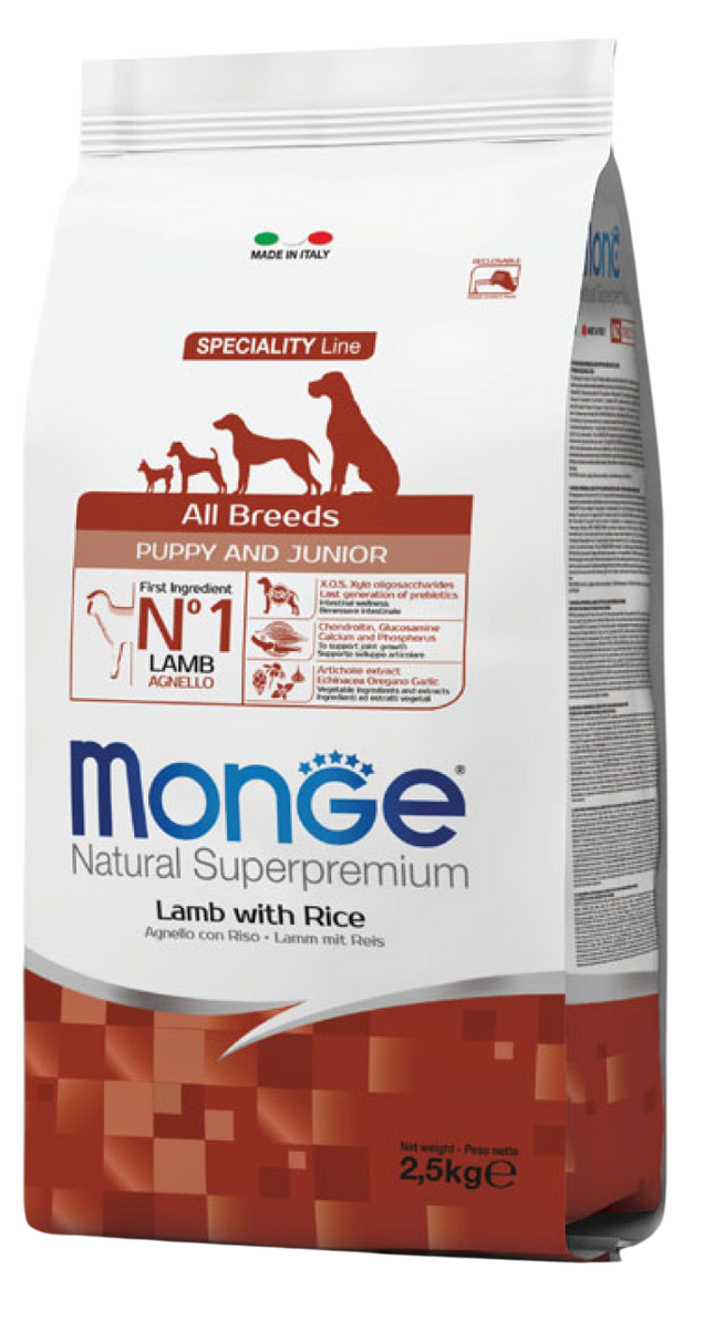 Monge Natural Superpremium Puppy & Junior (12kg)