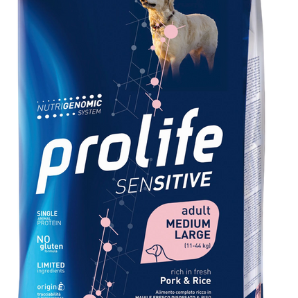 Prolife sensitive 10kg pork