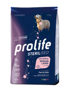 Prolife sterilized sensitive medium large 12kg