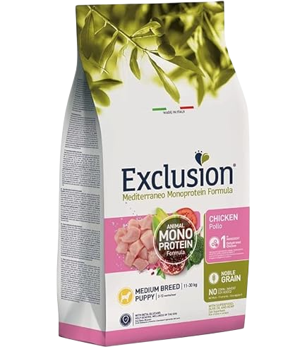 Exclusion medum puppy small 12kg