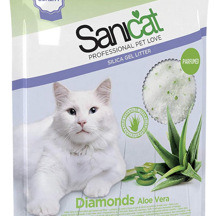 Sanicat Diamonds Lettiera Silica Gel (15L)