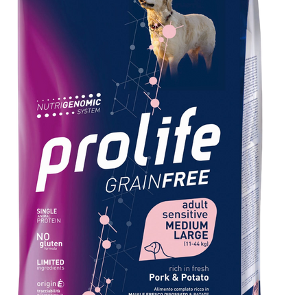 Prolife gf adult 2.5kg pork