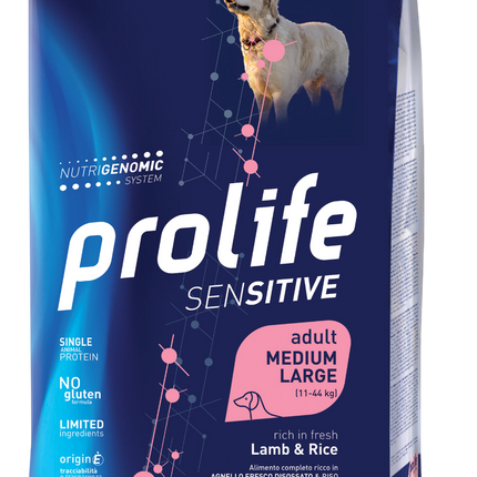 Prolife sensitive 10kg lamb