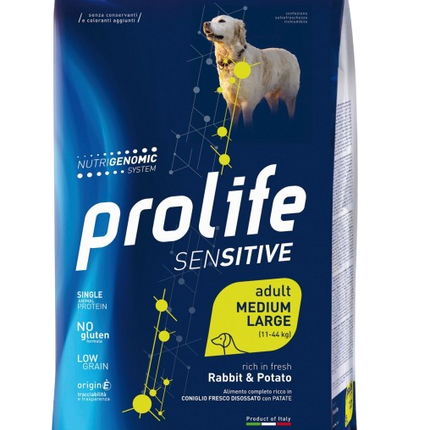 Prolife sensitive 10kg rabbit