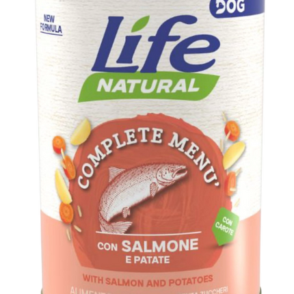 LifeDog Natural Salmone 400gx12