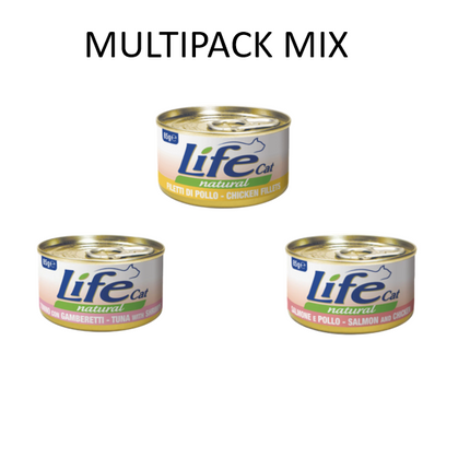 LifeCat Multipack Mix(85gx12pz)