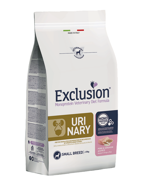 Exclusion Urinary small breed 2kg