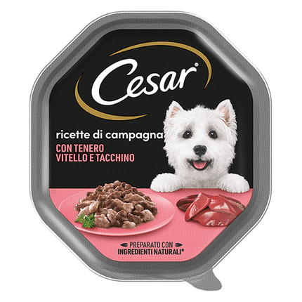 Cesar ricette di campagna vitello tacchino