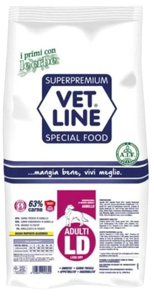 Vet Line Adulti LD Agnello (12,5kg)