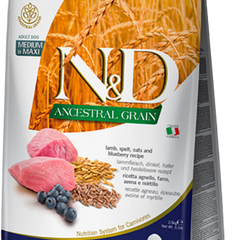 Farmina N&D Ancestral Grain - Dog Medium & Maxi (12kg)