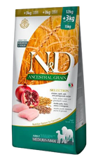 Farmina N&D Ancestral Grain - Dog Medium & Maxi (15kg)