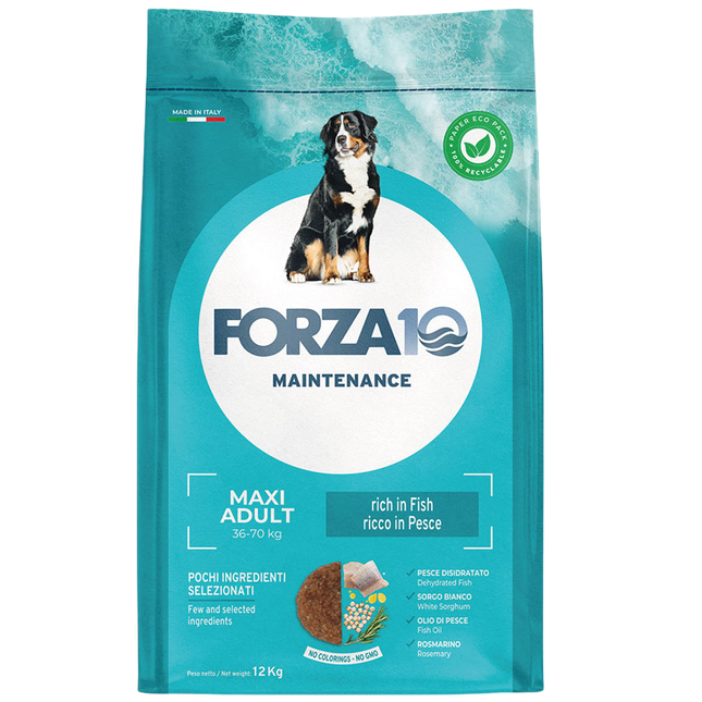 Forza10 Maxi Adult crocchette cane grande 12kg Pesce