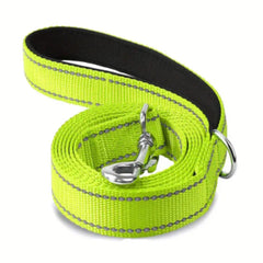 Guinzaglio cane lungo resistente per passeggiate quotidiane Giallo