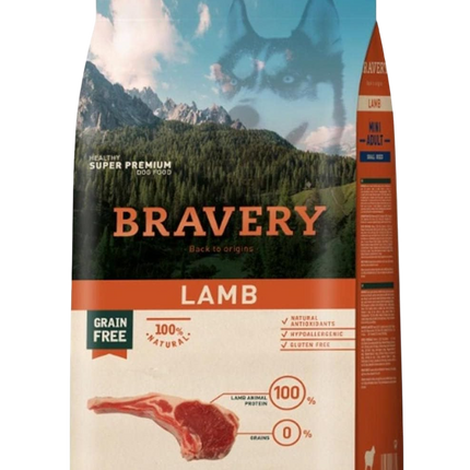 Bravery mini adult 7kg lamb