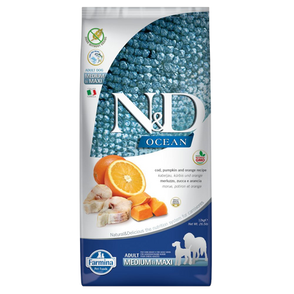 Farmina N&D Ocean – Dog Medium & Maxi (12kg)