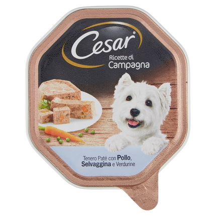 Cesar ricette di campagna pollo selvaggina