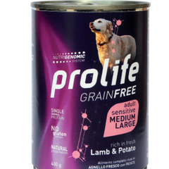 Prolife Grain Free Adult Agnello Patate