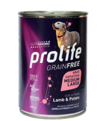 Prolife Grain Free Adult Agnello Patate