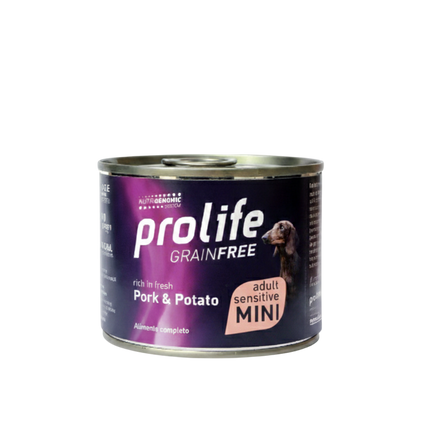 Prolife Grain Free Sensitive Adult Mini Maiale Patate
