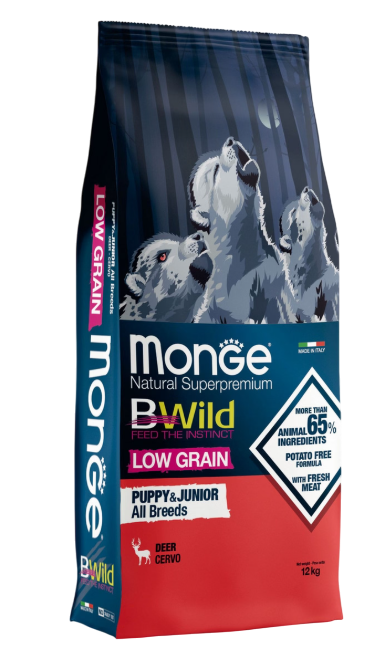 Monge BWild Low Grain Puppy & Junior