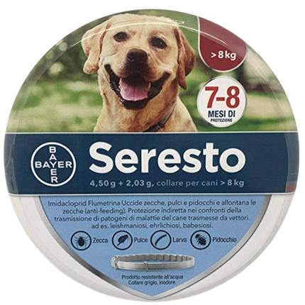 Bayer Seresto Collare Antiparassitario per Cani > 8 kg