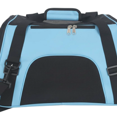 Trasportino Morbido per Cani e Gatti Azzurro